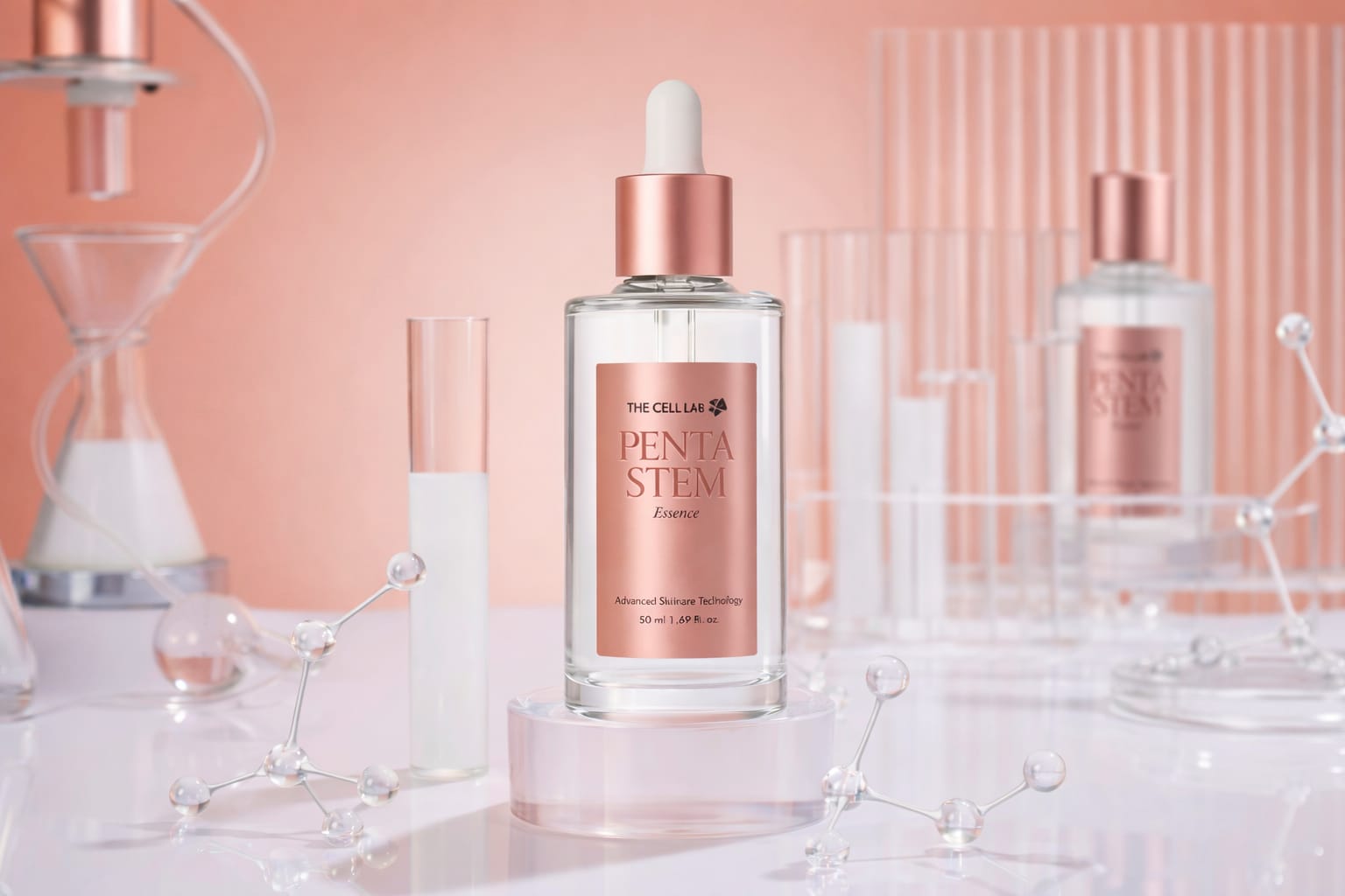 PENTA STEM 50 ml – zaawansowana esencja skin longevity z PDRN, Grape Cell Extract i kompleksem kwasu hialuronowego - obrazek 3