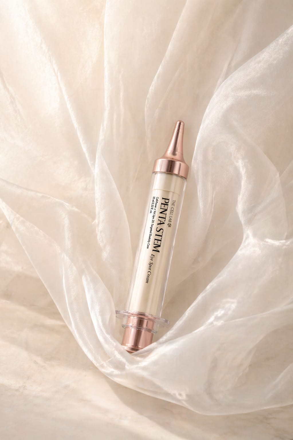 PENTA STEM EYE SPOT CREAM – zaawansowany krem pod oczy z PDRN, kompleksem PENTA STEM i wielopoziomowym kwasem hialuronowym - obrazek 4